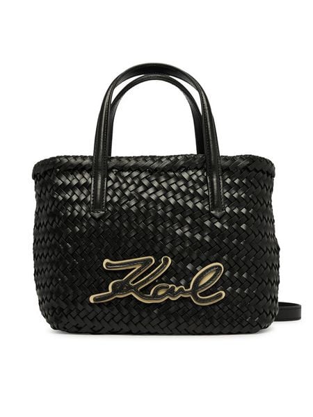 KARL LAGERFELD Torebka B2W30224 Czarny. Czarne torebki klasyczne KARL LAGERFELD, bez wzorów, ze skóry, bez dodatków. Za 875.99 zł.