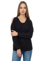 SIR RAYMOND TAILOR Sweter "Ely" w kolorze antracytowym rozmiar: XXL. Czarne swetry Sir Raymond Tailor, xxl, bez wzorów, ze splotem, bez ramiączek. Za 119.68 zł.