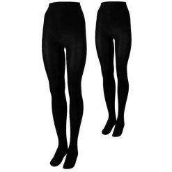 Legginsy termoaktywne damskie Heat Keeper 2-pak. Czarne legginsy HEAT KEEPER, m, bez wzorów. Za 133.99 zł.