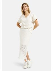 Smith & Soul Koszulka w kolorze białym rozmiar: S. Białe bluzki Smith & Soul, s, bez wzorów, z bawełny, bez kołnierzyka, bez ramiączek. Za 78.99 zł.