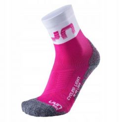 Skarpety rowerowe damskie Uyn Cycling Light. Czerwone skarpety Uyn, bez wzorów. Za 74.99 zł.