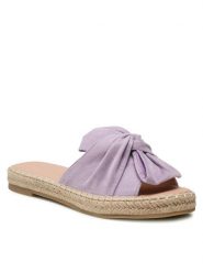 DeeZee Espadryle WSS990-101 Fioletowy. Fioletowe espadryle DeeZee, bez wzorów, z materiału, bez obcasa, bez zapięcia. Za 61.99 zł.