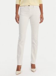 Morgan Jeansy 251-PETROI1 Biały Slim Fit. Białe jeansy Morgan, bez wzorów. Za 239.99 zł.