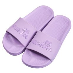 Klapki Damskie Basenowe Kubota Basic Plain Liliowe. Fioletowe klapki Kubota, bez wzorów, bez obcasa. W wyprzedaży za 64.99 zł.