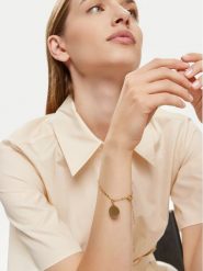 Skagen Bransoletka SKJ1751710 Złoty. Żółte bransoletki Skagen, metalowe. Za 159.99 zł.