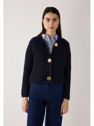 More & More Kardigan w kolorze granatowym rozmiar: 44. Niebieskie kardigany More & More, bez wzorów, ze splotem. Za 188.40 zł.