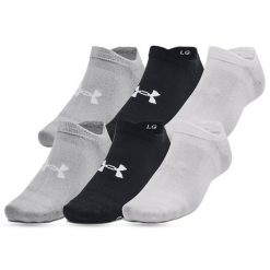 Skarpety sportowe Under Armour Essential niskie stopki (6-PAK). Białe skarpety Under Armour, bez wzorów. W wyprzedaży za 49.99 zł.