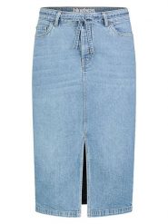 Sublevel Spódnica dżinsowa w kolorze błękitnym rozmiar: M. Niebieskie spódnice Sublevel, na co dzień, m, z aplikacjami, ze skóry, klasyczne, midi, proste. Za 86.99 zł.