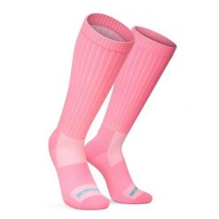 Podkolanówki Boombastic Siroko BBC Jam Pink. Czerwone skarpety SIROKO, bez wzorów, z elastanu. Za 63.00 zł.