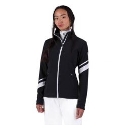 Bluza damska Rossignol Strawpile Fleece Fz. Czarne bluzy Rossignol, na zimę, xl, bez wzorów, bez kaptura. Za 279.00 zł.