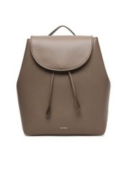 Calvin Klein Plecak Foil Logo Large Flap Backpack LV04F3505G Brązowy. Brązowe plecaki Calvin Klein, bez wzorów, ze skóry. Za 649.99 zł.