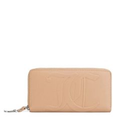 Portfel damski Juicy Couture. Brązowe portfele Juicy Couture, bez wzorów. Za 149.99 zł.