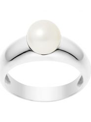 Pearl Addict Złoty pierścionek z perłą rozmiar: 50. Białe pierścionki Pearl Addict, z perłą, złote. Za 814.55 zł.