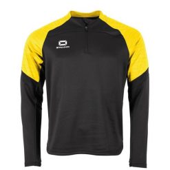 Bluza dresowa 1/4 zip Stanno Bolt. Niebieskie bluzy STANNO, xl, bez wzorów, z dresówki, bez kaptura. Za 249.50 zł.