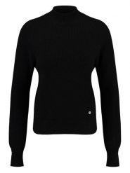 KEY LARGO Sweter "Corinna" w kolorze czarnym rozmiar: M. Czarne swetry KEY LARGO, m, bez wzorów, ze splotem, bez ramiączek. Za 91.99 zł.