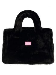 Zwillingsherz Shopper bag "Uni" w kolorze czarnym - 50 x 35 cm rozmiar: onesize. Czarne shopper Zwillingsherz, bez wzorów, z materiału, na ramię, bez dodatków. Za 109.95 zł.