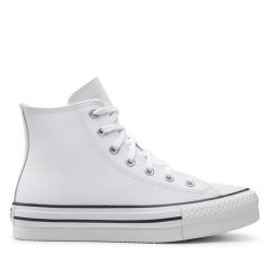 Trampki Converse. Białe trampki Converse, bez wzorów, bez zapięcia. Za 209.99 zł.