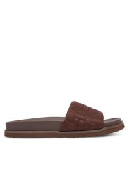 Gant Klapki 32507312 Brązowy. Brązowe klapki GANT, bez wzorów, z materiału, bez obcasa. Za 329.99 zł.