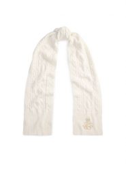 LAUREN RALPH LAUREN Szalik 454P04467001 Écru. Rękawiczki Lauren Ralph Lauren, bez wzorów, z materiału. Za 419.99 zł.