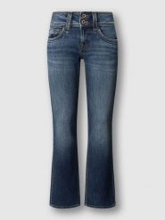 Pepe Jeans Dżinsy - Slim fit - w kolorze niebieskim rozmiar: W30/L32. Niebieskie jeansy Pepe Jeans, l, z aplikacjami. Za 187.96 zł.