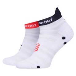Skarpety Niskie Unisex Compressport. Białe skarpety Compressport, bez wzorów. Za 49.99 zł.