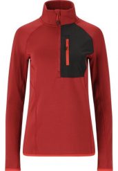 Bluza narciarska damska Whistler Helge. Czerwone bluzy Whistler, s, bez wzorów, z elastanu, bez kaptura. Za 179.99 zł.