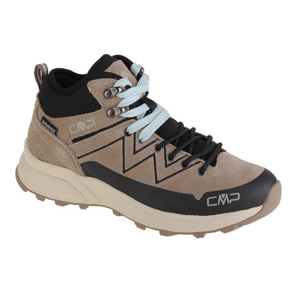 Buty trekkingowe damskie, CMP Kaleepso Mid Hiking. Brązowe trekkingi CMP, z materiału, trekkingowe. Za 299.00 zł.