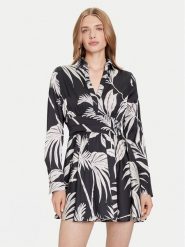 Guess Sukienka koktajlowa W5YK00 WF1T2 Zielony Regular Fit. Zielone sukienki Guess, xs, z aplikacjami, z syntetyku, wizytowe, bez kołnierzyka, bez ramiączek. Za 569.99 zł.