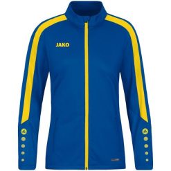 Damska bluza dresowa Jako Power. Niebieskie bluzy sportowe JAKO, bez wzorów, z dresówki, bez kaptura. Za 173.55 zł.