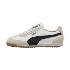 Kapcie PUMA YELLOW ARIZONA RETRO Biały. Białe obuwie domowe Puma, bez wzorów, ze skóry, bez zapięcia. Za 484.54 zł.