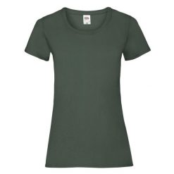 Koszulka Damska Valueweight. Zielone bluzki FRUIT OF THE LOOM, xs, bez wzorów, sportowe, bez kołnierzyka, bez ramiączek. Za 35.99 zł.