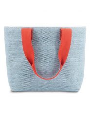 Remember Torba plażowa w kolorze błękitnym - 48 x 32 x 14,5 cm rozmiar: onesize. Niebieskie torby na ramię Remember, bez wzorów, z materiału, na ramię, bez dodatków. Za 118.28 zł.