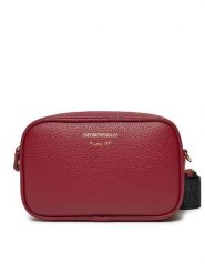 Emporio Armani Torebka EW000537 AF12036 M5008 Bordowy. Czerwone listonoszki Emporio Armani, bez wzorów, ze skóry, bez dodatków. Za 429.99 zł.