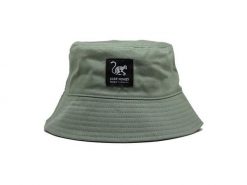 Kapelusz – 100% Bawełna / Bez Sznurka (Szałwia). Zielone kapelusze SURF MONKEY, bez wzorów, z bawełny. Za 159.95 zł.