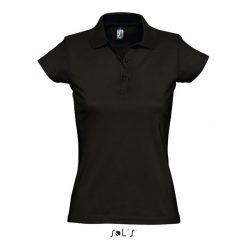 Damska koszulka polo Sol's Prescott. Czarne koszulki polo SOL'S, s, bez wzorów, bez kołnierzyka, bez ramiączek. Za 116.50 zł.