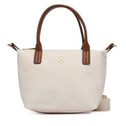 Torebka Tommy Hilfiger. Shopper TOMMY HILFIGER, bez wzorów, bez dodatków. Za 369.99 zł.