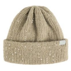 Czapka Damska Lorelai. Brązowe czapki Regatta, bez wzorów, z dzianiny. Za 41.99 zł.