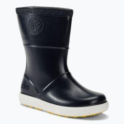 Kalosze juniorskie BOATILUS Penguy Worm Lining. Niebieskie kalosze Boatilus, bez wzorów. Za 109.99 zł.