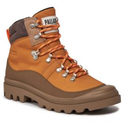Trapery Palladium. Brązowe trapery i śniegowce Palladium. Za 829.99 zł.
