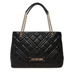 Torebka LOVE MOSCHINO. Czarne torebki klasyczne Love Moschino, bez wzorów, bez dodatków. Za 1,019.00 zł.