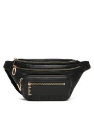 LOVE MOSCHINO Saszetka nerka JC4347PP0NKA0000 Czarny. Czarne torebki klasyczne Love Moschino, bez wzorów, ze skóry, bez dodatków. Za 769.99 zł.