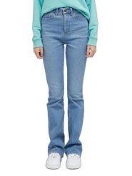 Lee Dżinsy - Bootcut fit - w kolorze błękitnym rozmiar: W31/L33. Niebieskie jeansy Lee, l, bez wzorów. Za 144.24 zł.