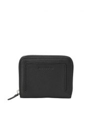 Marc O´Polo Skórzany portfel w kolorze czarnym - 13 x 10 x 2,5 cm rozmiar: onesize. Czarne portfele bez wzorów, z materiału. Za 224.52 zł.