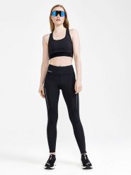 Craft Legginsy "ADV Essence" w kolorze czarnym do biegania rozmiar: M. Czarne legginsy Craft, m, bez wzorów, z elastanu, do biegania. Za 134.22 zł.