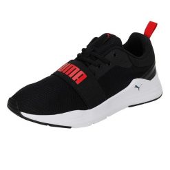 Przewodowe Buty Do Biegania Dla Dorosłych Unisex. Czarne trekkingi Puma, do biegania. Za 286.99 zł.