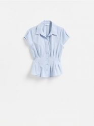 Taliowana koszula w kratę - wielobarwny. Koszule Reserved, l, bez wzorów, z bawełny, bez kołnierzyka, bez ramiączek. Za 89.99 zł.
