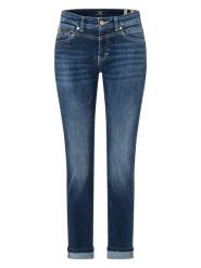 MAC Dżinsy "Rich" - Slim fit - w kolorze granatowym rozmiar: 42/L30. Niebieskie jeansy MAC, l, bez wzorów. Za 217.99 zł.