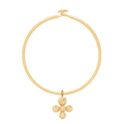 Bransoletka Penelope z pozłacaną zawieszką Luck. Żółte bransoletki Lilou, pozłacane. Za 278.00 zł.