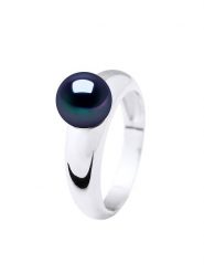 Pearl Addict Srebrny pierścionek z perłą rozmiar: 50. Niebieskie pierścionki Pearl Addict, z perłą, srebrne. Za 312.58 zł.