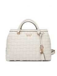 Guess Torebka Sandy HWWG84 18060 Écru. Torebki klasyczne Guess, z aplikacjami, ze skóry, bez dodatków. Za 799.99 zł.